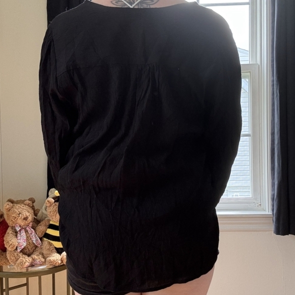 Free People Check On It Wrap Top - Picture 6 of 8